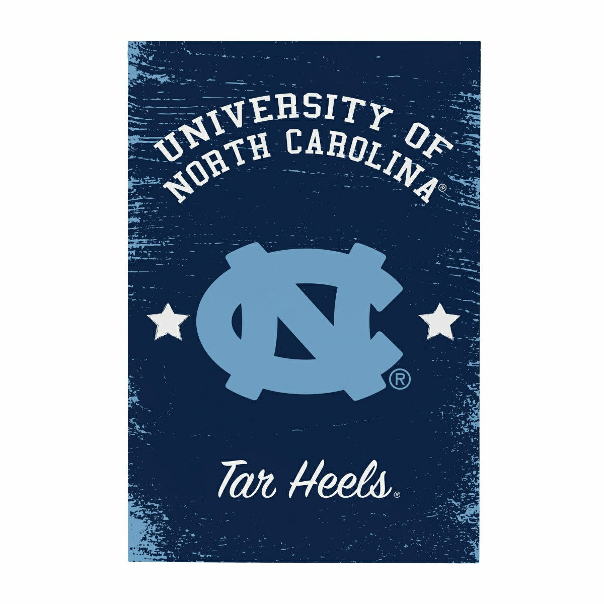 University of North Carolina Wood Wall Sign, 16x24, Collegiate, Home