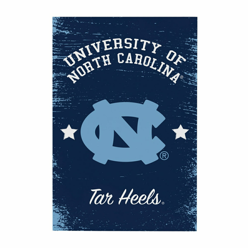 University of North Carolina Wood Wall Sign, 16x24, Collegiate, Home