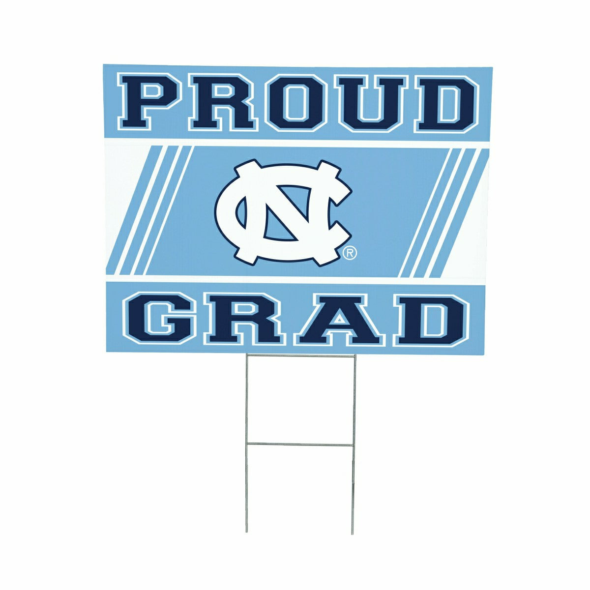 University of North Carolina Coroplast Yard Sign Graduate, Collegiate, Home