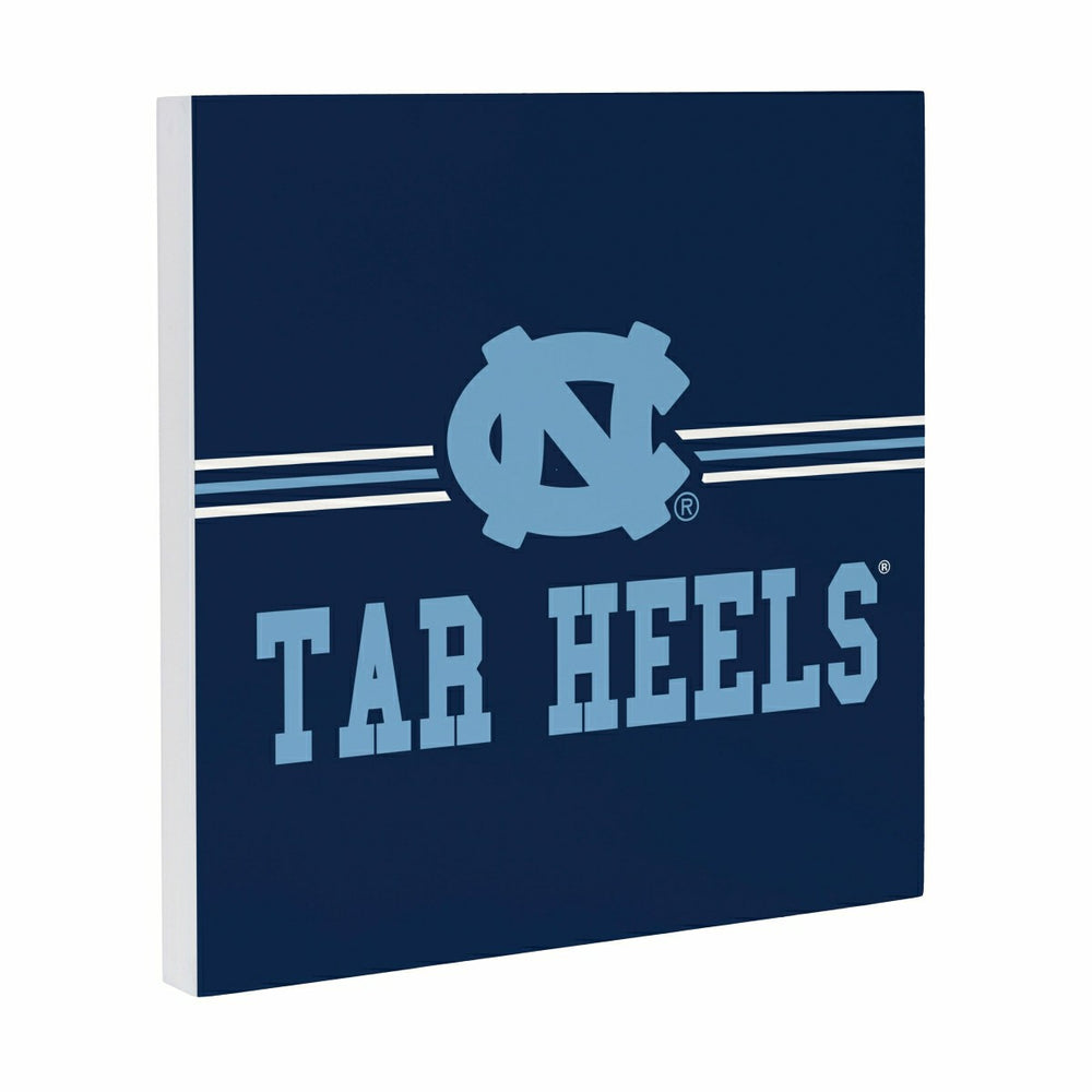 University of North Carolina Wood Wall Sign, 12x12, Collegiate, Home