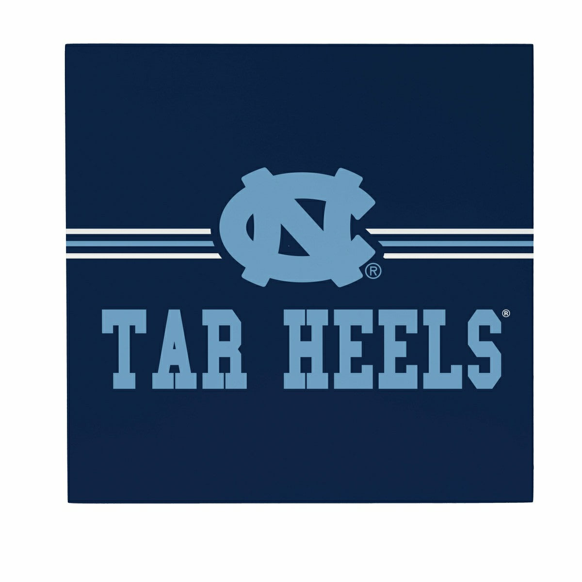 University of North Carolina Wood Wall Sign, 12x12, Collegiate, Home