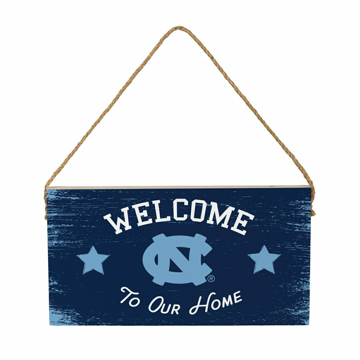 University of North Carolina Wood Wall Sign, 6x11, Collegiate, Home