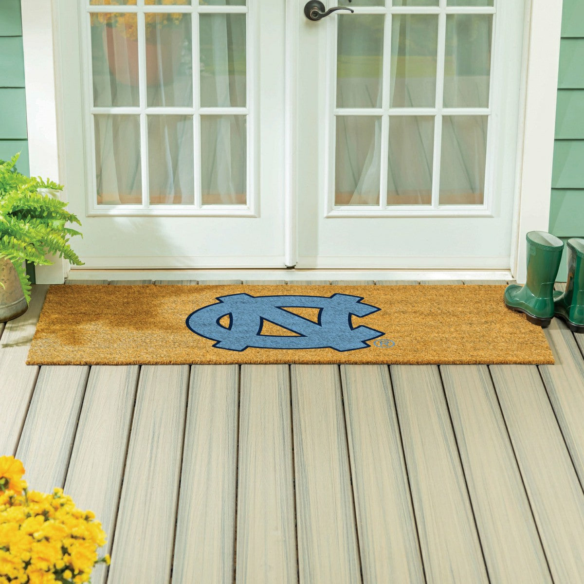 University of North Carolina Extra Large Full Color Coir Mat, 60"x24", Collegiate