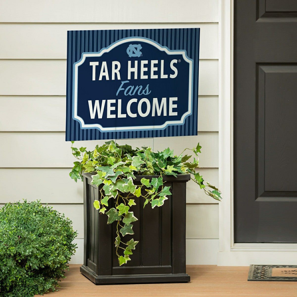 University of North Carolina Coroplast Yard Sign, "Fans Welcome", Collegiate, Home