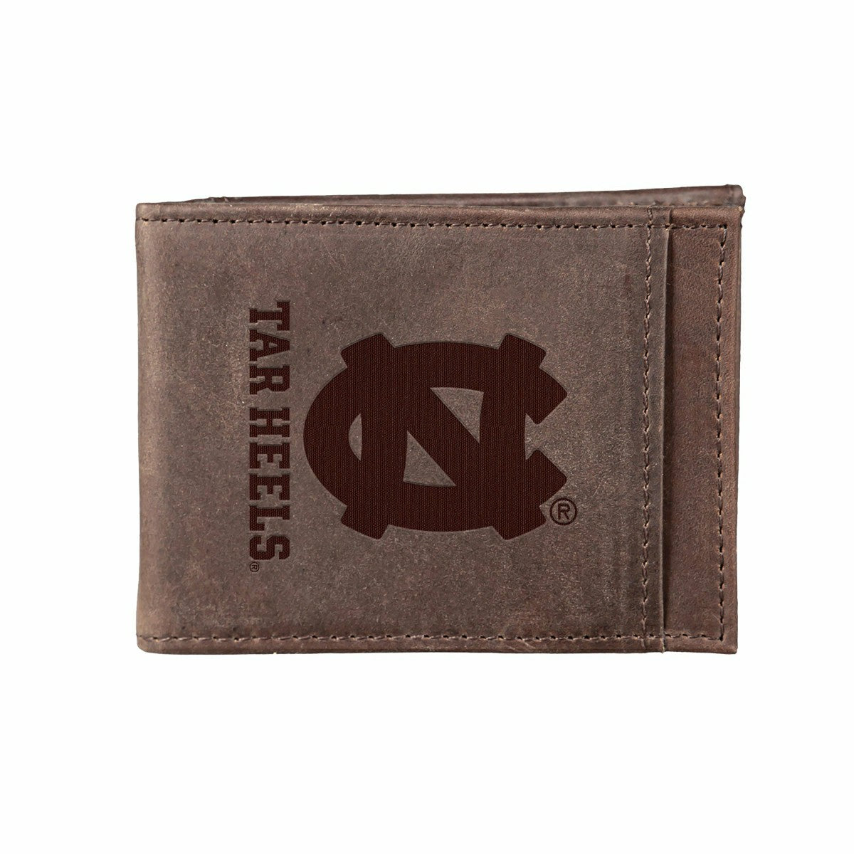 Front Pocket Wallet w/ RFID Blocking, University of North Carolina, Br, Collegiate, Home