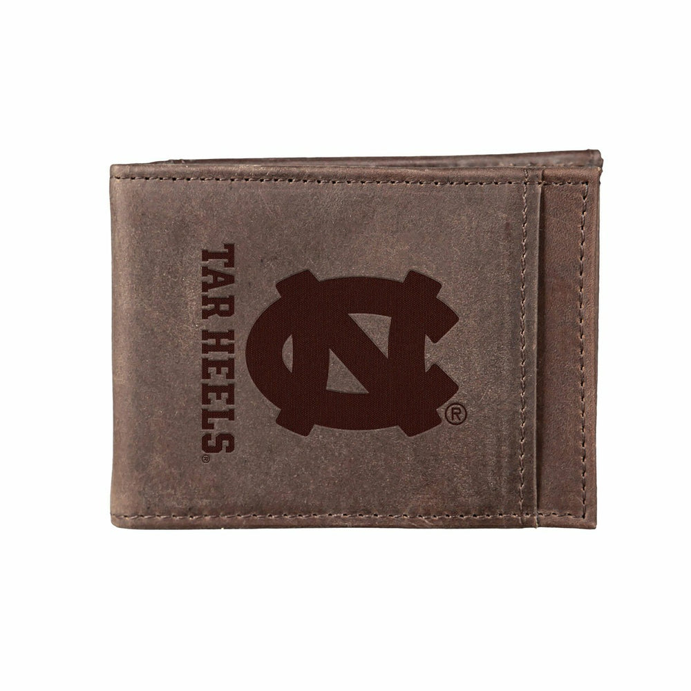 Front Pocket Wallet w/ RFID Blocking, University of North Carolina, Br, Collegiate, Home