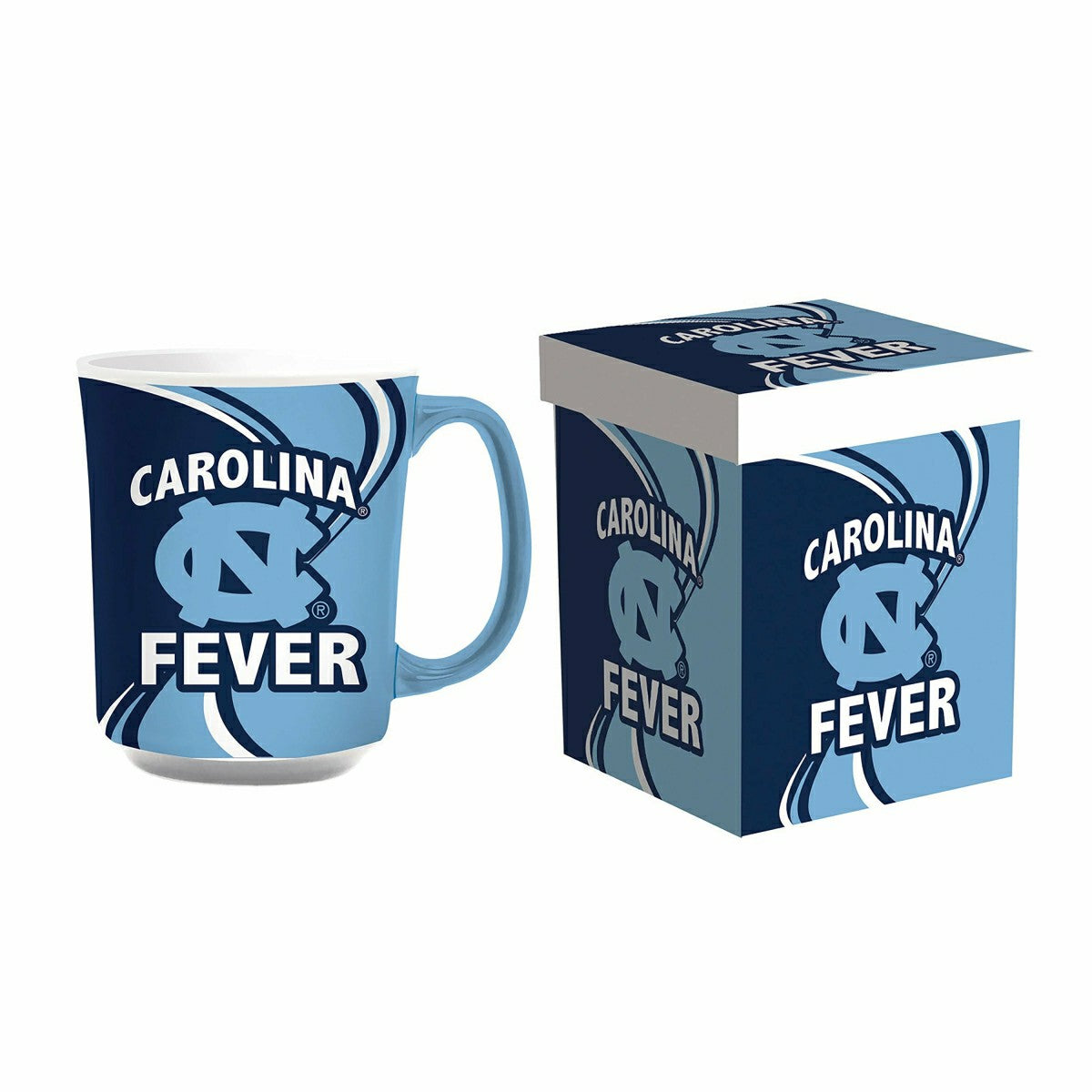 University of North Carolina, 14oz Ceramic Cup of Awesome with Matchin, Collegiate, Home
