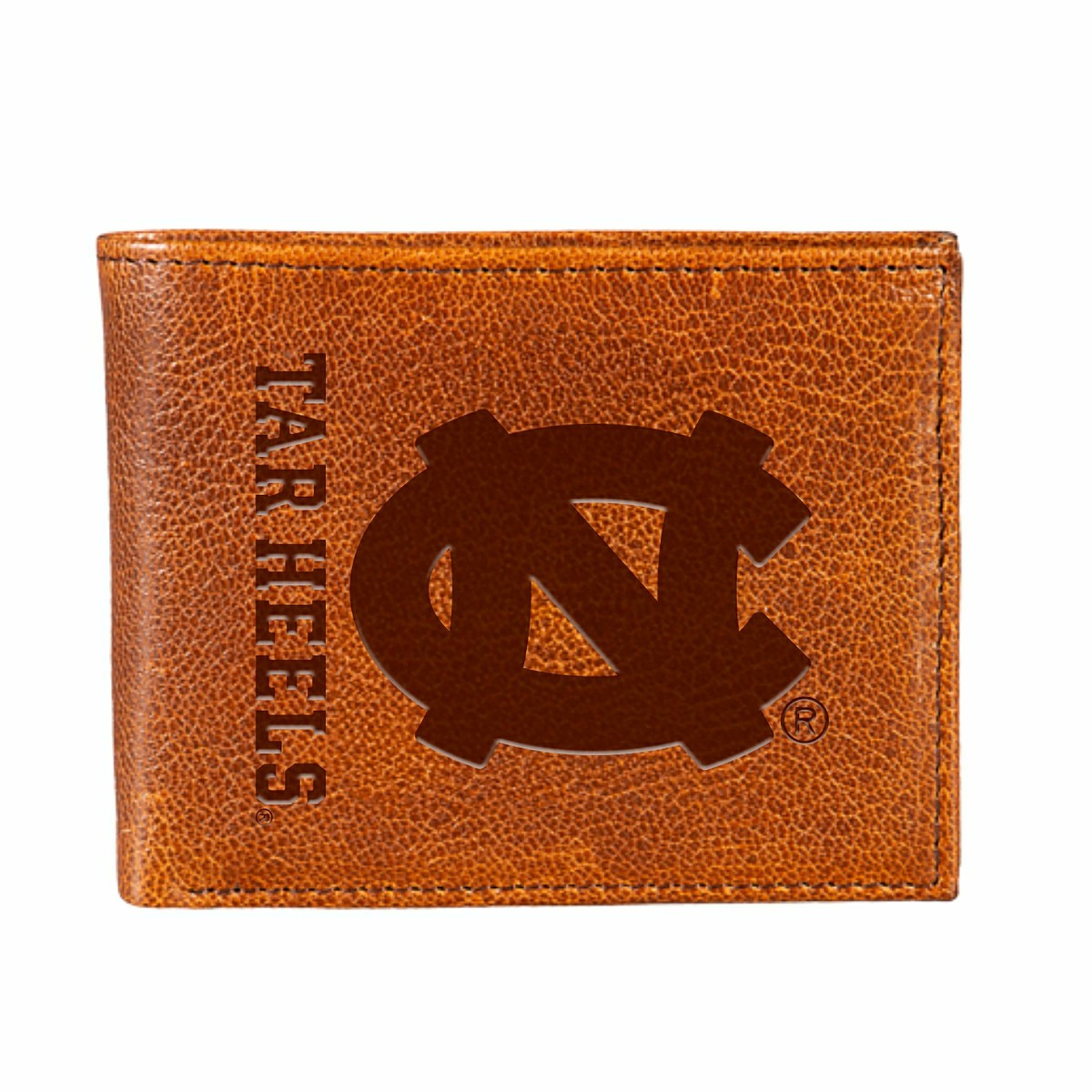 University of North Carolina, Embossed 100% Genuine Tumbled Leather Pa, Collegiate, Home
