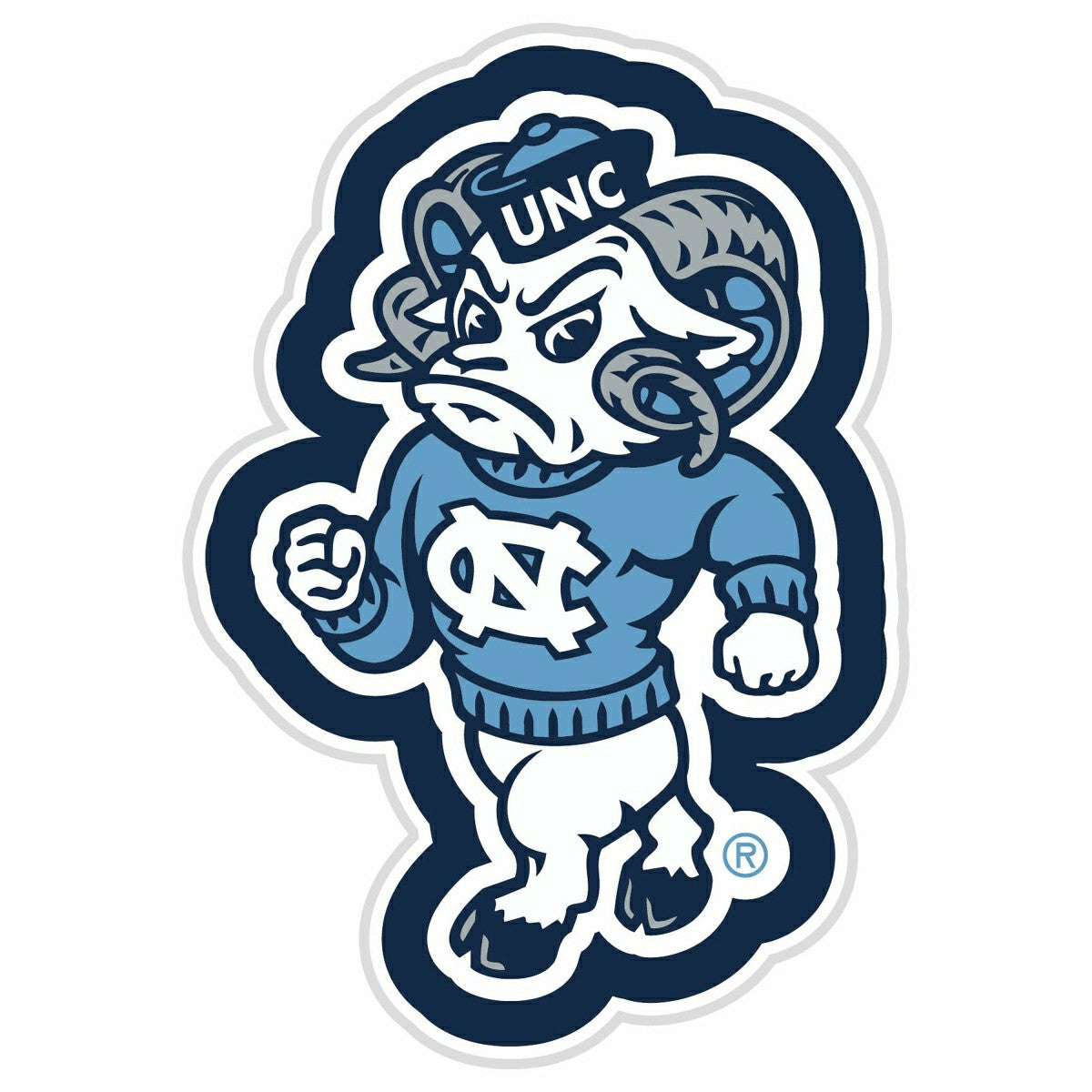 LED Wall Decor, Glazelite, College Mascot, University of North Carolin, Collegiate, Home