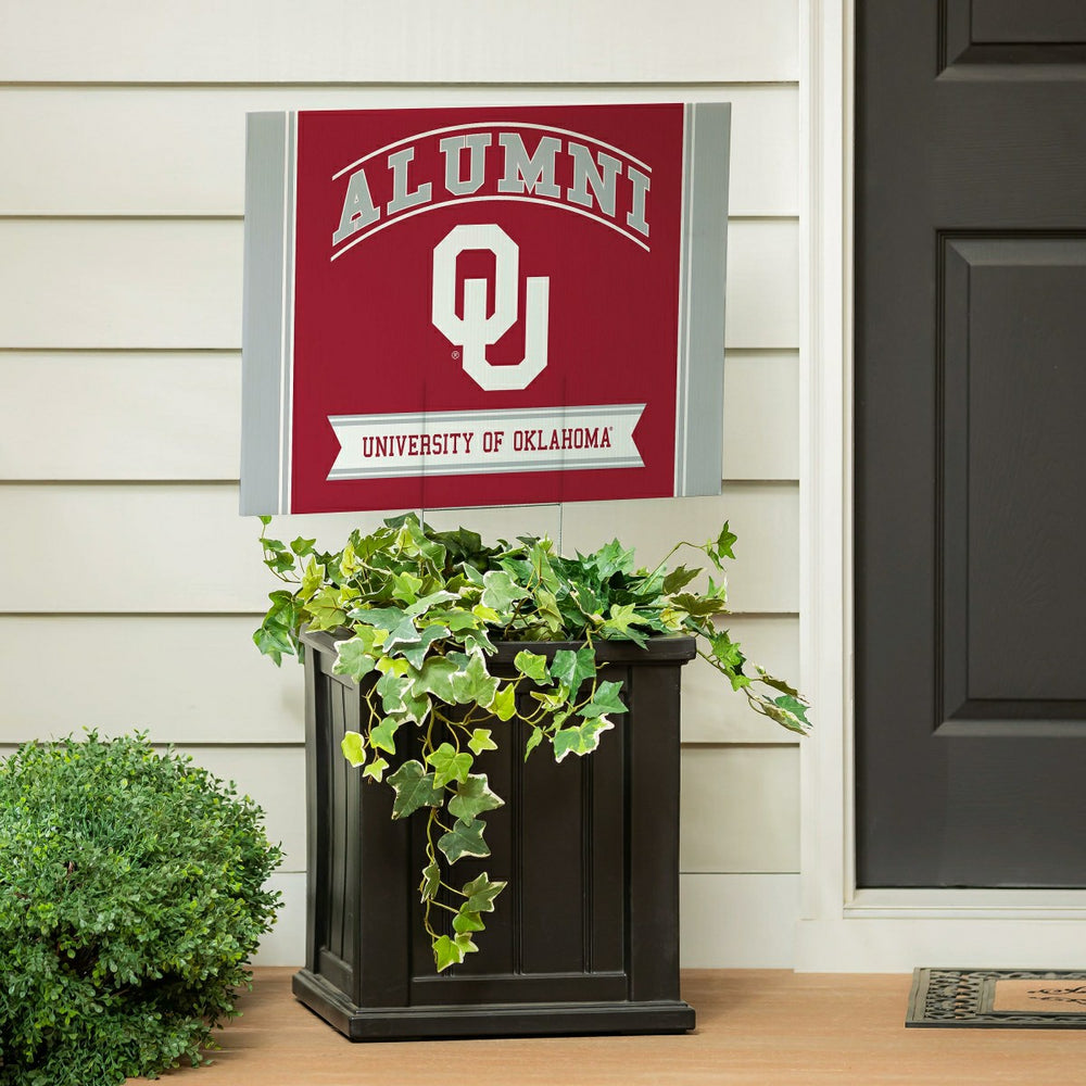 University of Oklahoma Coroplast Yard Sign Alumni, Collegiate, Home