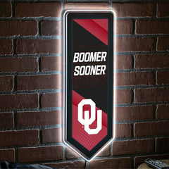 LED Wall Decor, Pennant, University of Oklahoma, Collegiate, Home