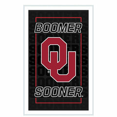 University of Oklahoma College Rectangle Neolite LED Decor, Collegiate, Home