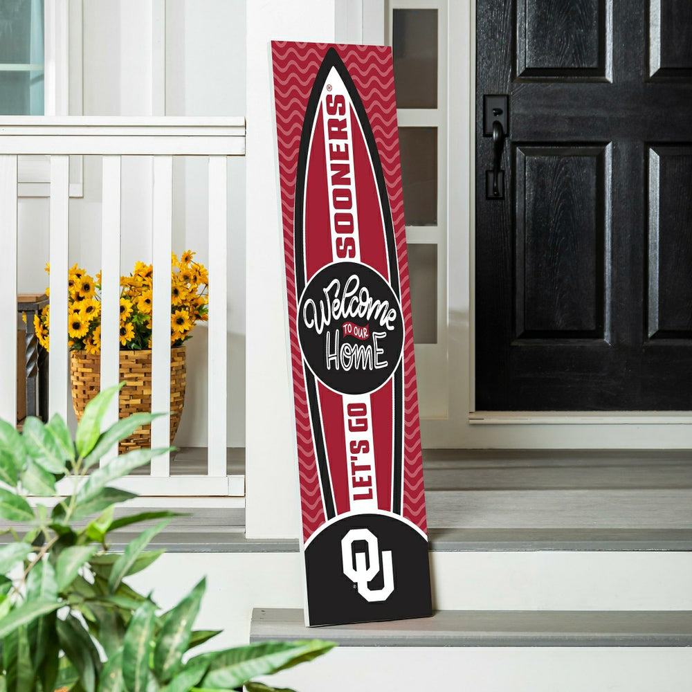 University of Oklahoma Summer Seasonal Surfboard ECM Exclusive 47" Sin, Collegiate, Home