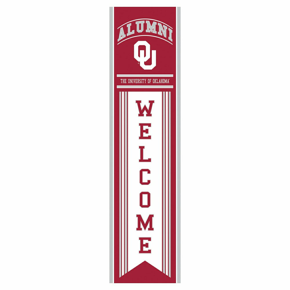 University of Oklahoma Alumni Single Sided Large Leaner, 46", Collegiate, Home
