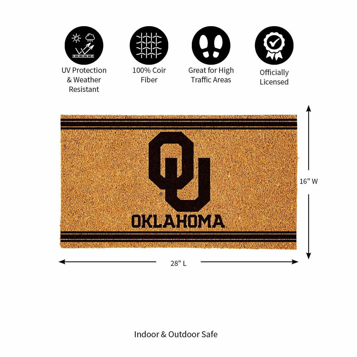 University of Oklahoma, Coir Mat 1C, Collegiate