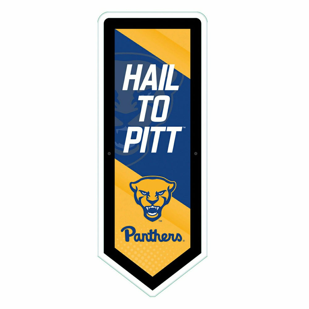 LED Wall Decor, Pennant, University of Pittsburgh, Collegiate, Home
