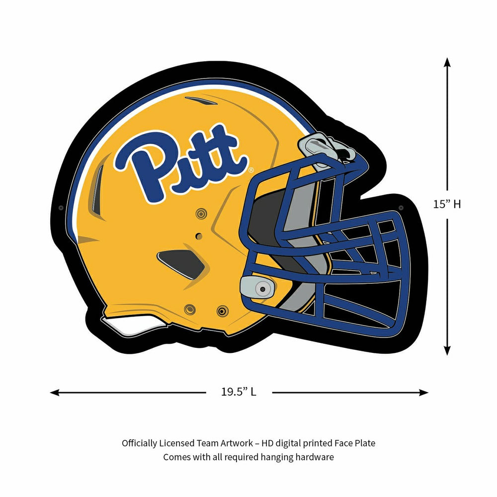 LED Wall Decor, Helmet, University of Pittsburgh, Collegiate, Home