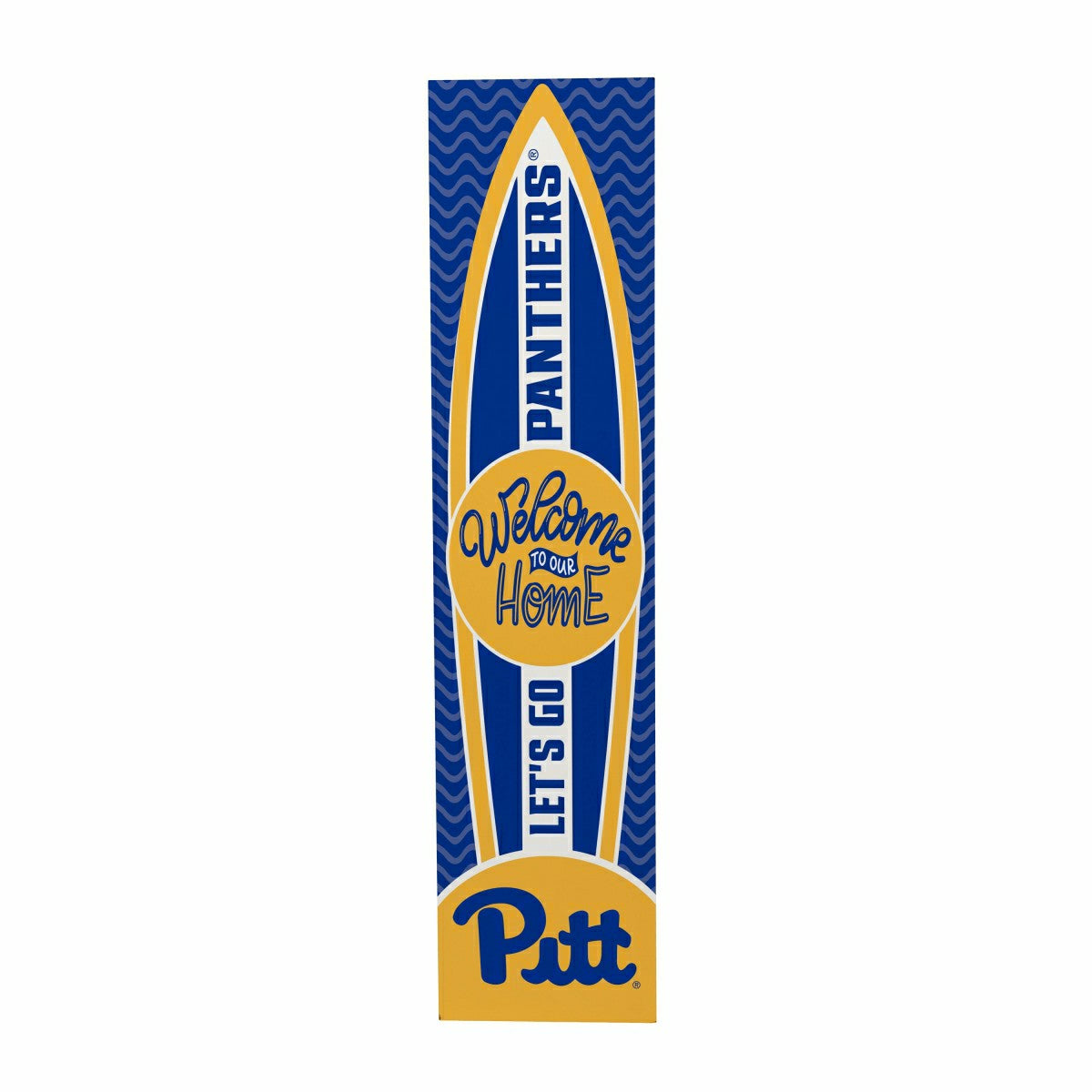University of Pittsburgh Summer Seasonal Surfboard ECM Exclusive 47" S, Collegiate, Home