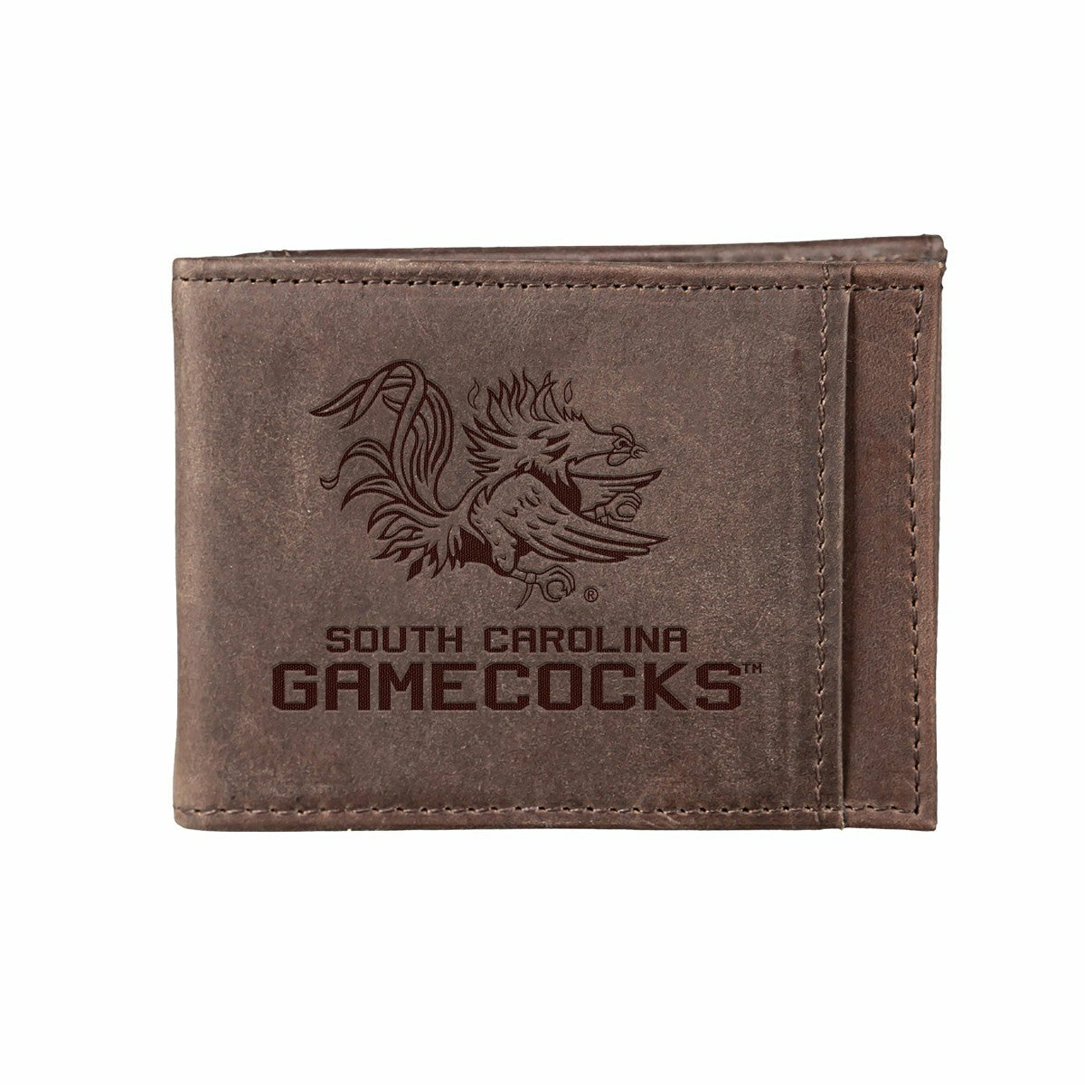 Front Pocket Wallet w/ RFID Blocking, University of South Carolina, Br, Collegiate, Home