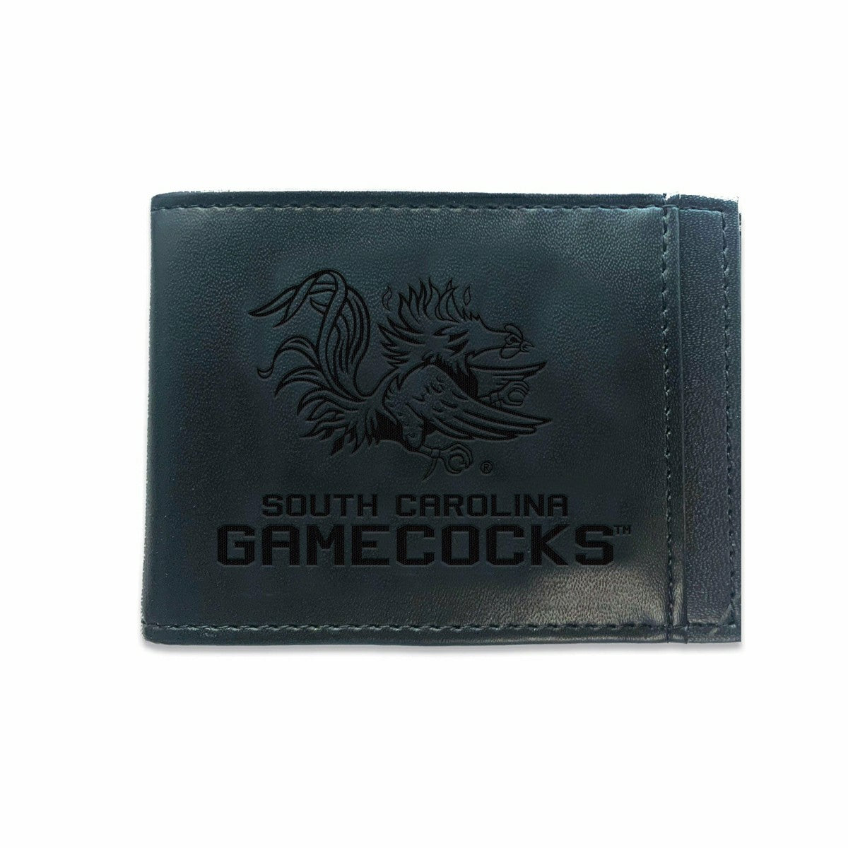 Front Pocket Wallet w/ RFID Blocking, University of South Carolina, Bl, Collegiate, Home