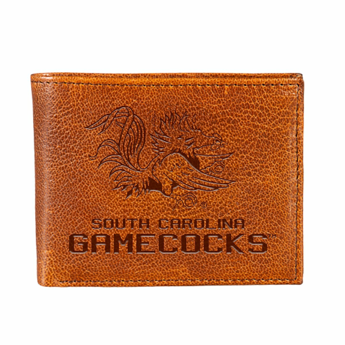 University of South Carolina, Embossed 100% Genuine Tumbled Leather Pa, Collegiate, Home
