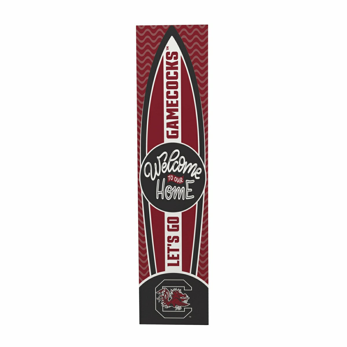 University of South Carolina Summer Seasonal Surfboard ECM Exclusive 4, Collegiate, Home