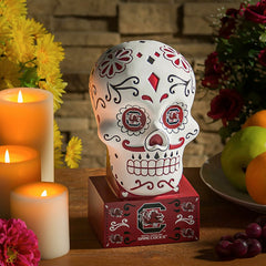 University of South Carolina Sugar Skull Statue, Collegiate, Home