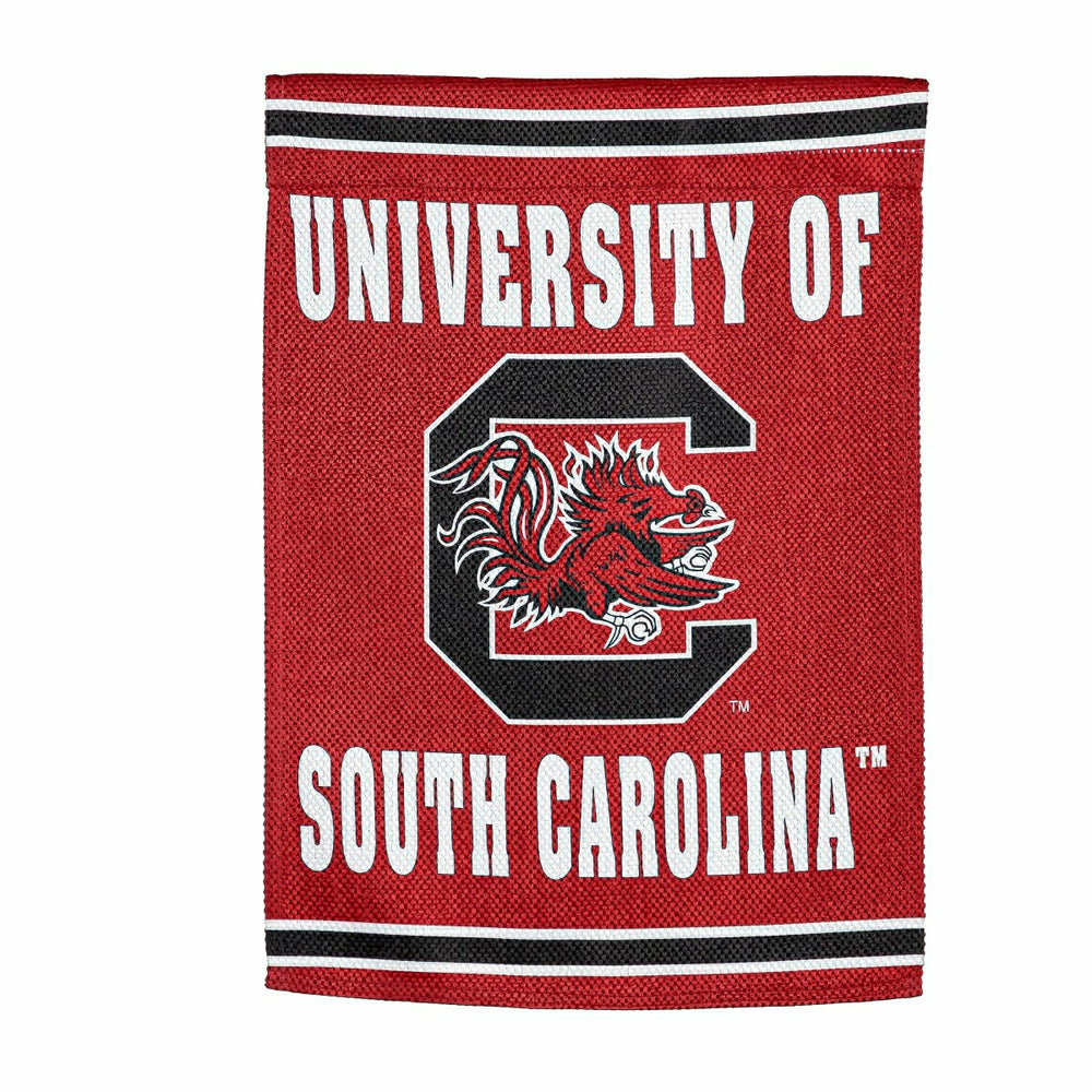 University of South Carolina Embossed Suede Garden Flag, Collegiate, Home