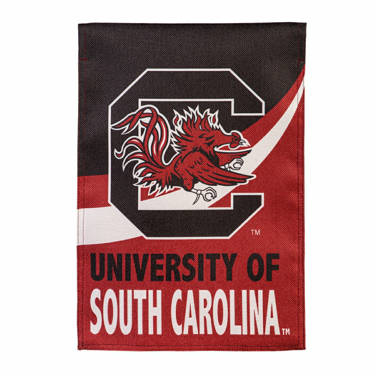 University of South Carolina Burlap Flag GDN Size, Collegiate, Home