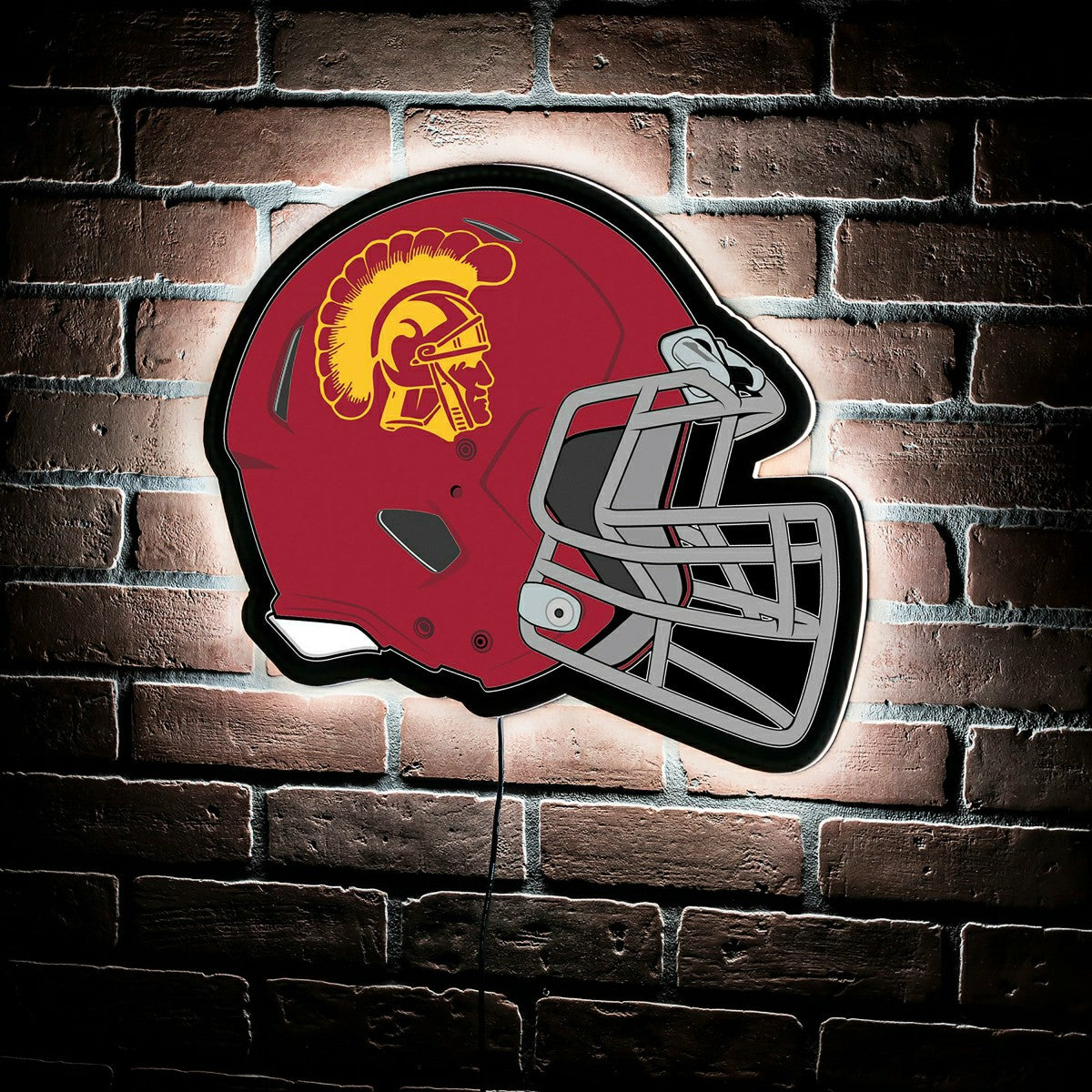 LED Wall Decor, Helmet, University of Southern California, Collegiate, Home
