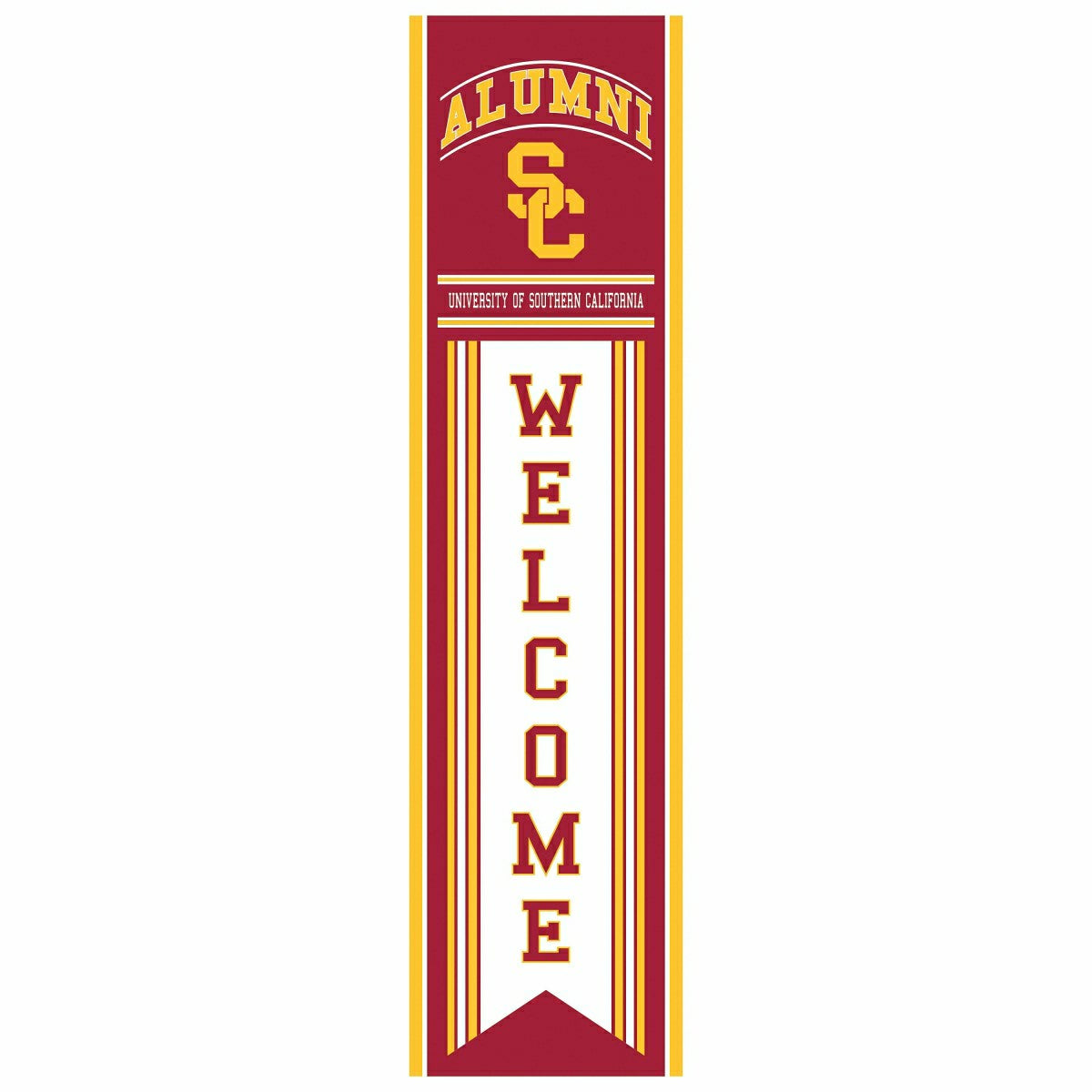 University of Southern California Alumni Single Sided Large Leaner, 46, Collegiate, Home