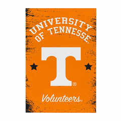 University of Tennessee Wood Wall Sign, 16x24, Collegiate, Home