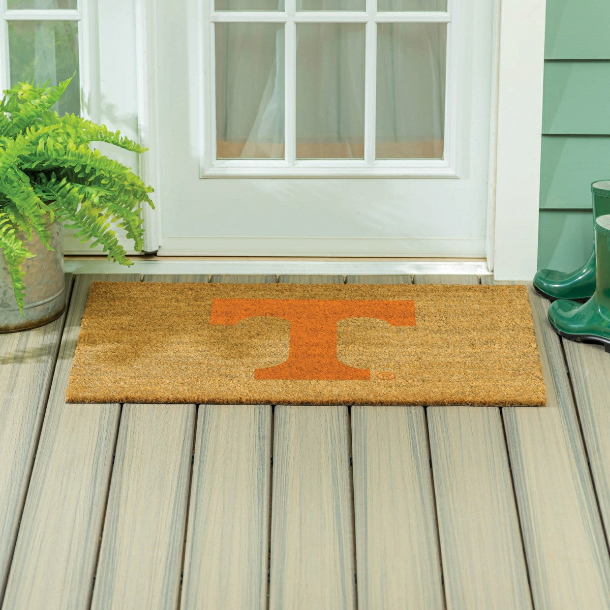 University of Tennessee Large Full Color Coir Mat, 36"x24", Collegiate