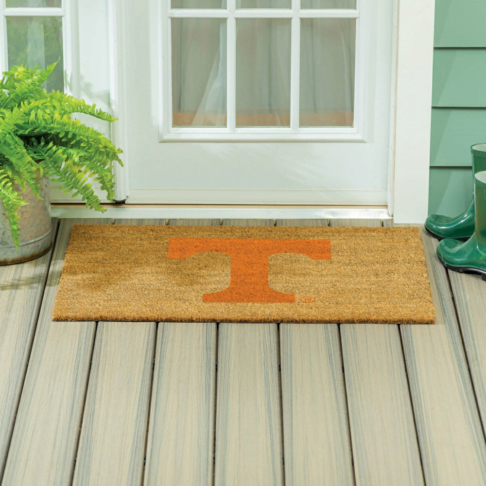 University of Tennessee Large Full Color Coir Mat, 36"x24", Collegiate