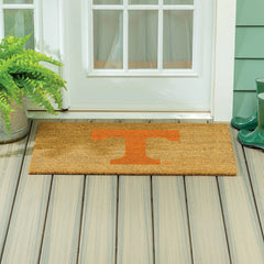 University of Tennessee Large Full Color Coir Mat, 36"x24", Collegiate