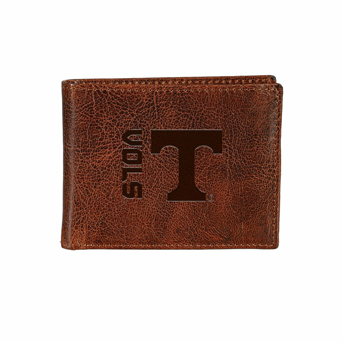 University of Tennessee, Embossed 100% Genuine Tumbled Leather Passcas, Collegiate, Home