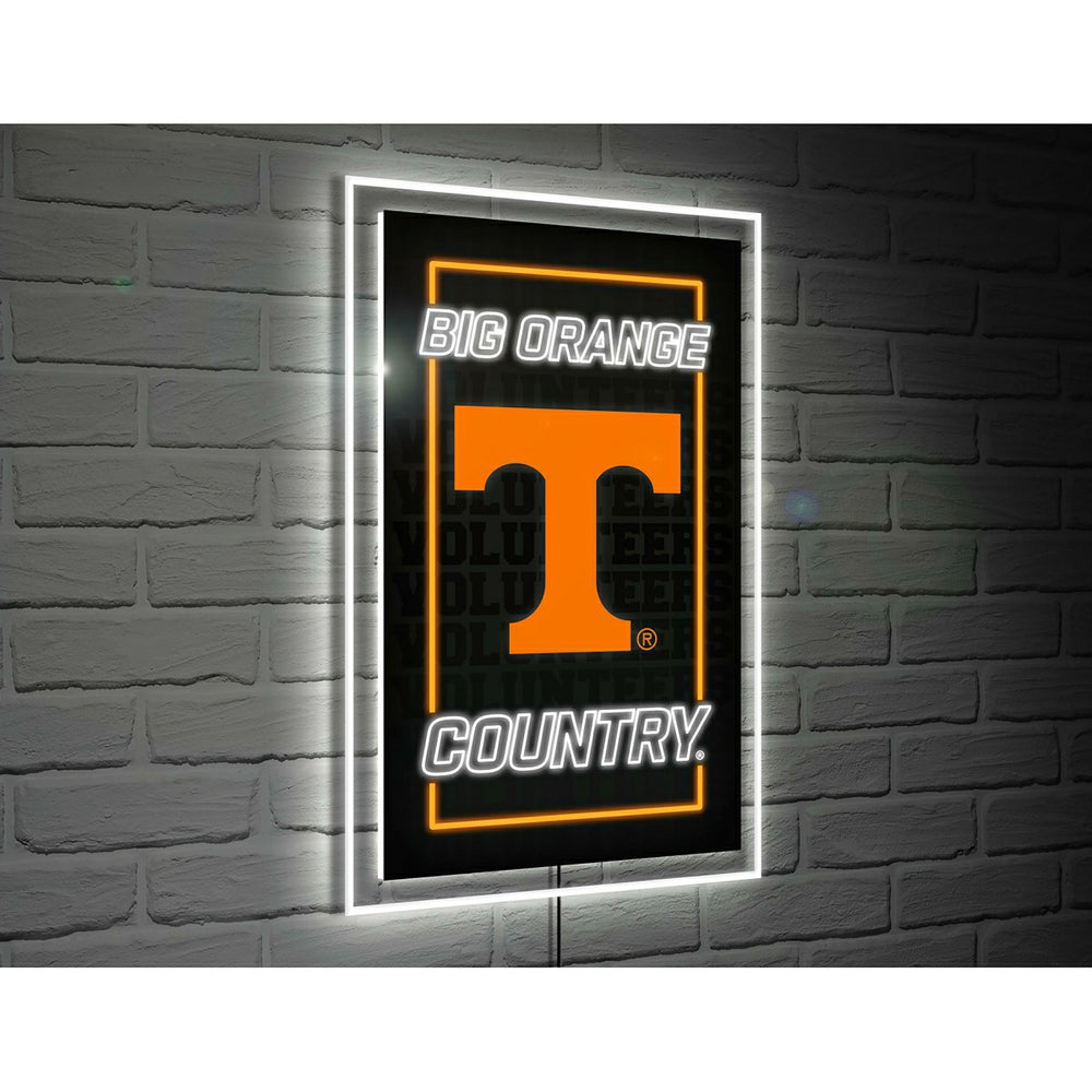 University of Tennessee College Rectangle Neolite LED Decor, Collegiate, Home