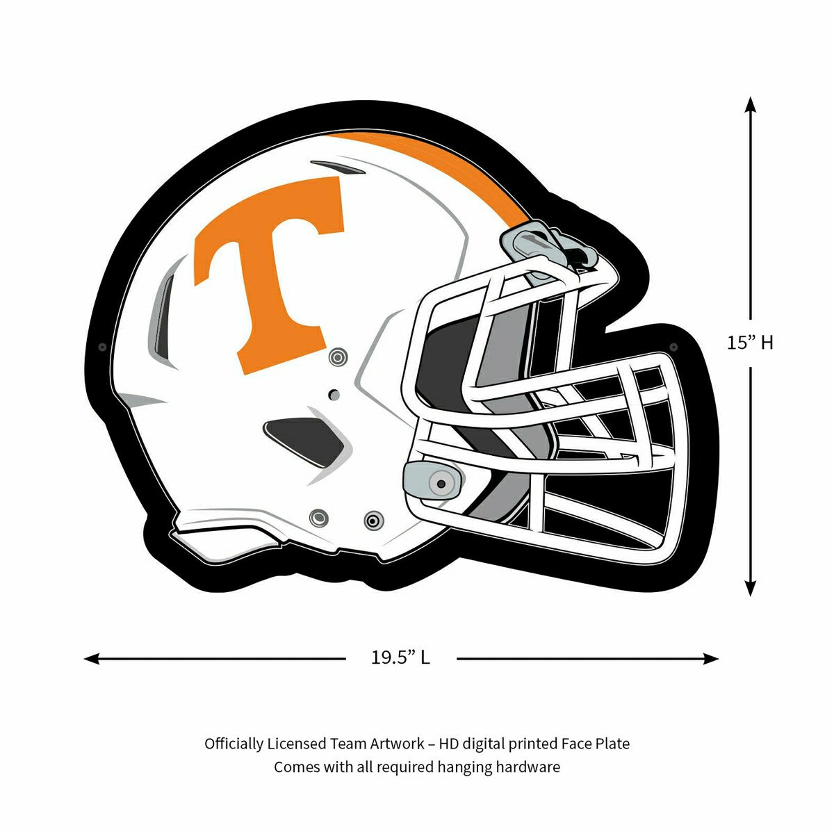 LED Wall Decor, Helmet, University of Tennessee, Collegiate, Home