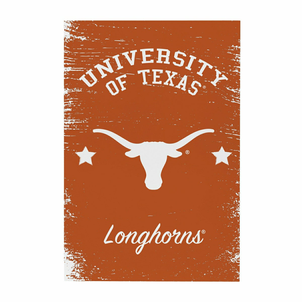University of Texas Wood Wall Sign, 16x24, Collegiate, Home