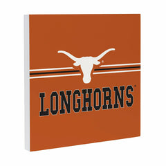 University of Texas Wood Wall Sign, 12x12, Collegiate, Home