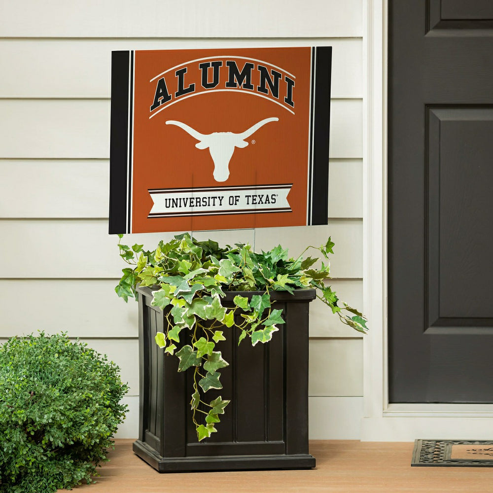 University of Texas Coroplast Yard Sign Alumni, Collegiate, Home