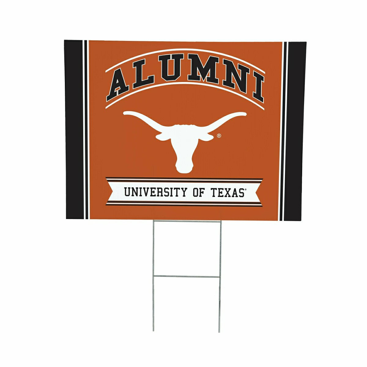 University of Texas Coroplast Yard Sign Alumni, Collegiate, Home