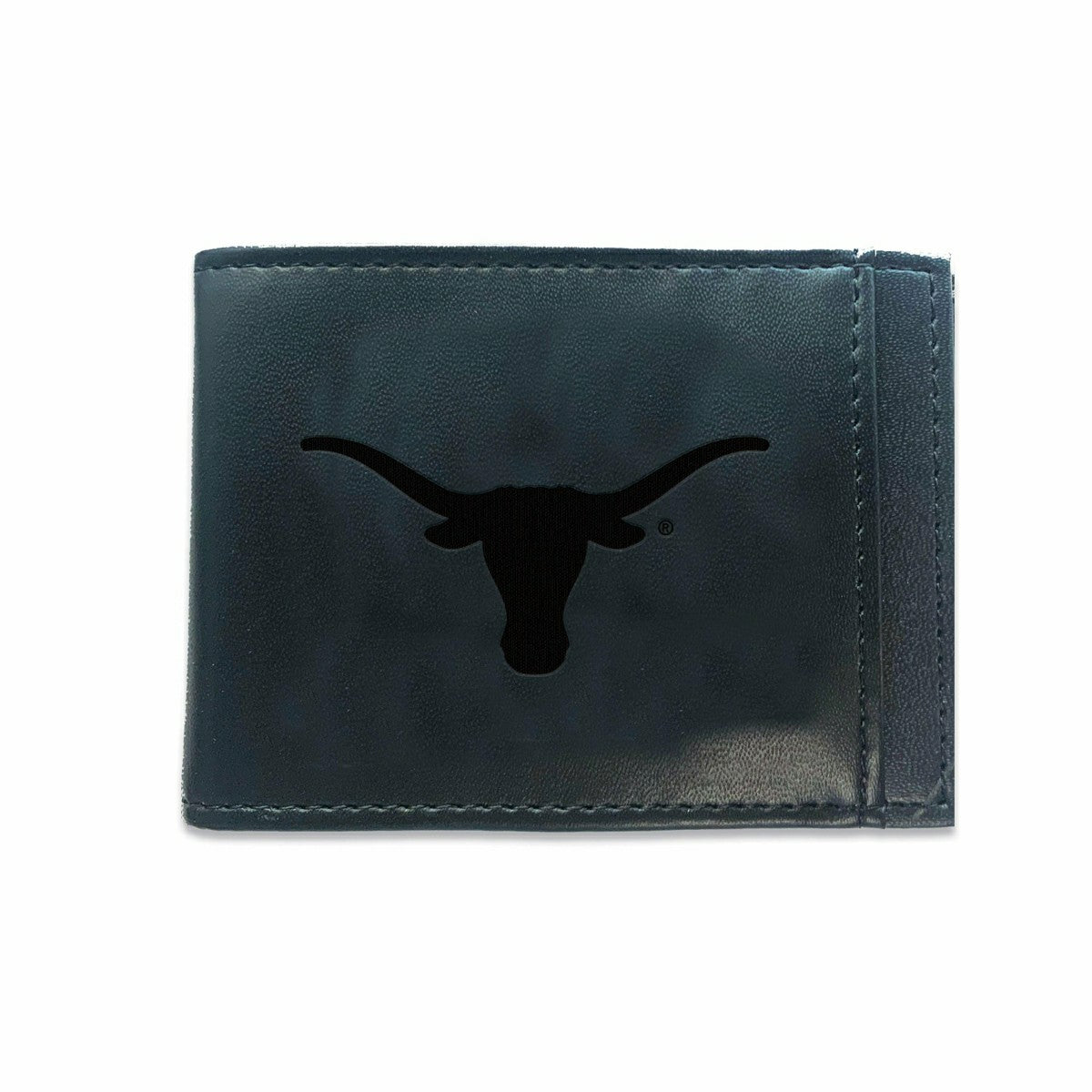 Front Pocket Wallet w/ RFID Blocking, University of Texas, Black, Collegiate, Home