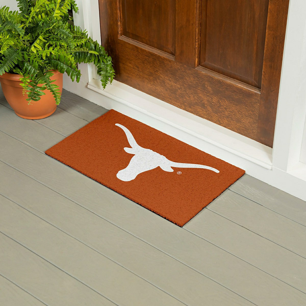 Full Color PVC Mat, 16" x 28", University of Texas, Collegiate