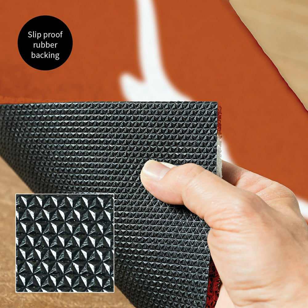Full Color PVC Mat, 16" x 28", University of Texas, Collegiate
