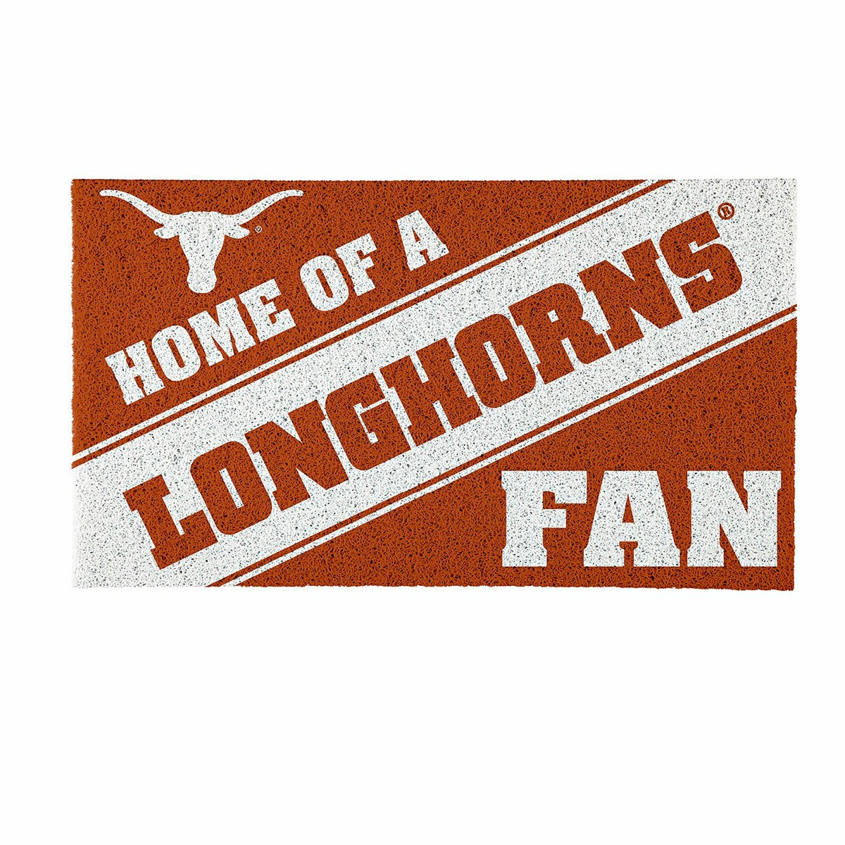University of Texas, PVC Mat COLOR, Home of a Fan, Collegiate