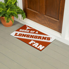 University of Texas, PVC Mat COLOR, Home of a Fan, Collegiate
