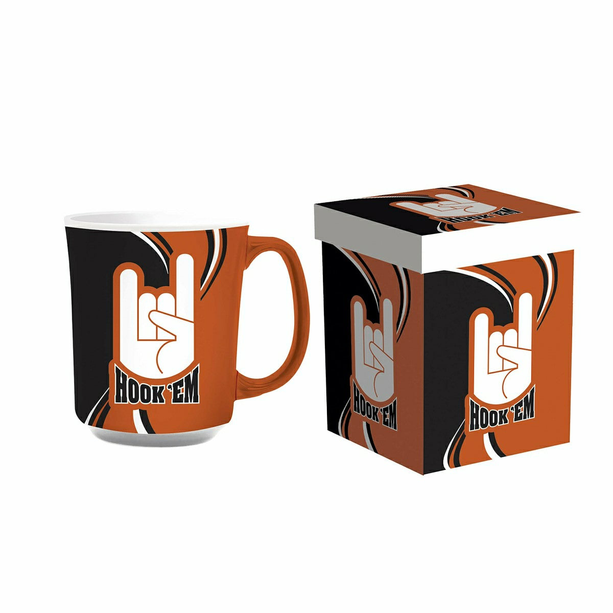 University of Texas, 14oz Ceramic Cup of Awesome with Matching Box, Collegiate, Home