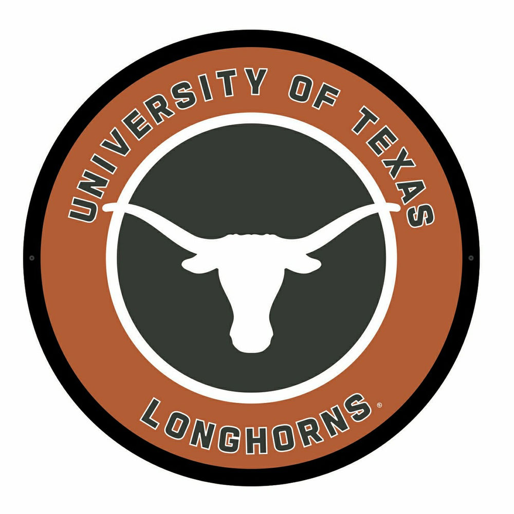 LED Wall Decor, Round, University of Texas, Collegiate, Home