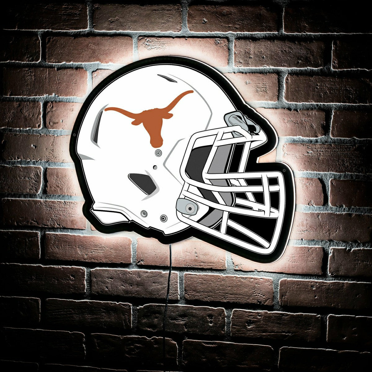 LED Wall Decor, Helmet, University of Texas, Collegiate, Home